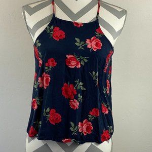 #201 Hollister Floral Tank